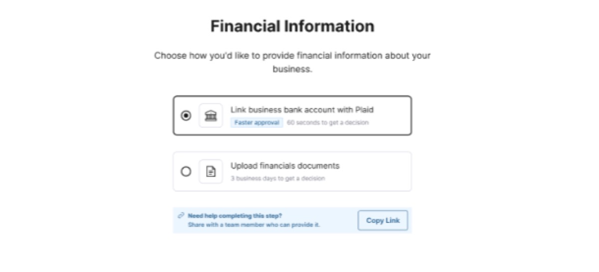 Self-Service account signup screenshot step 27
